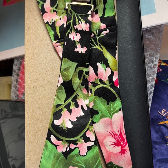 Lord West Crown Collection Flower print cumberbund - Picture 9 of 13